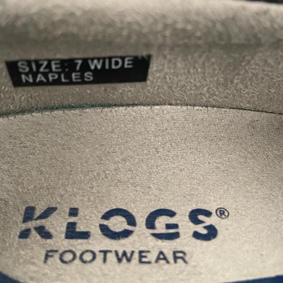 Klogs Naples tooled slip proof clog shoes 7 - Picture 12 of 12